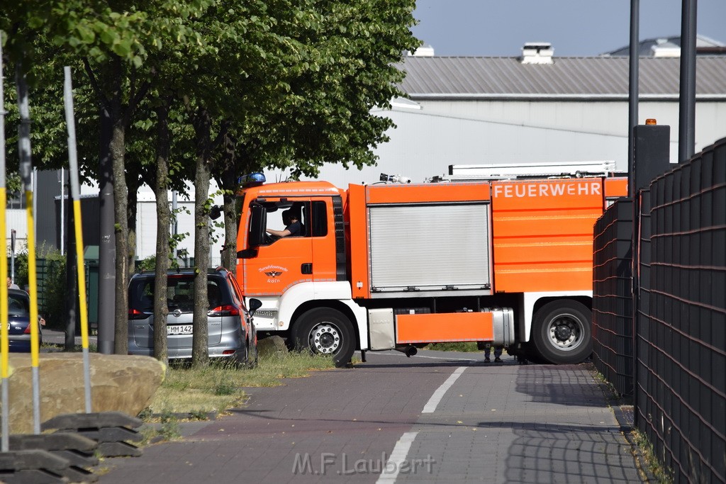 Bodenfeuer Koeln Kalk Dillenburgerstr Parkhaus P78.JPG - Miklos Laubert